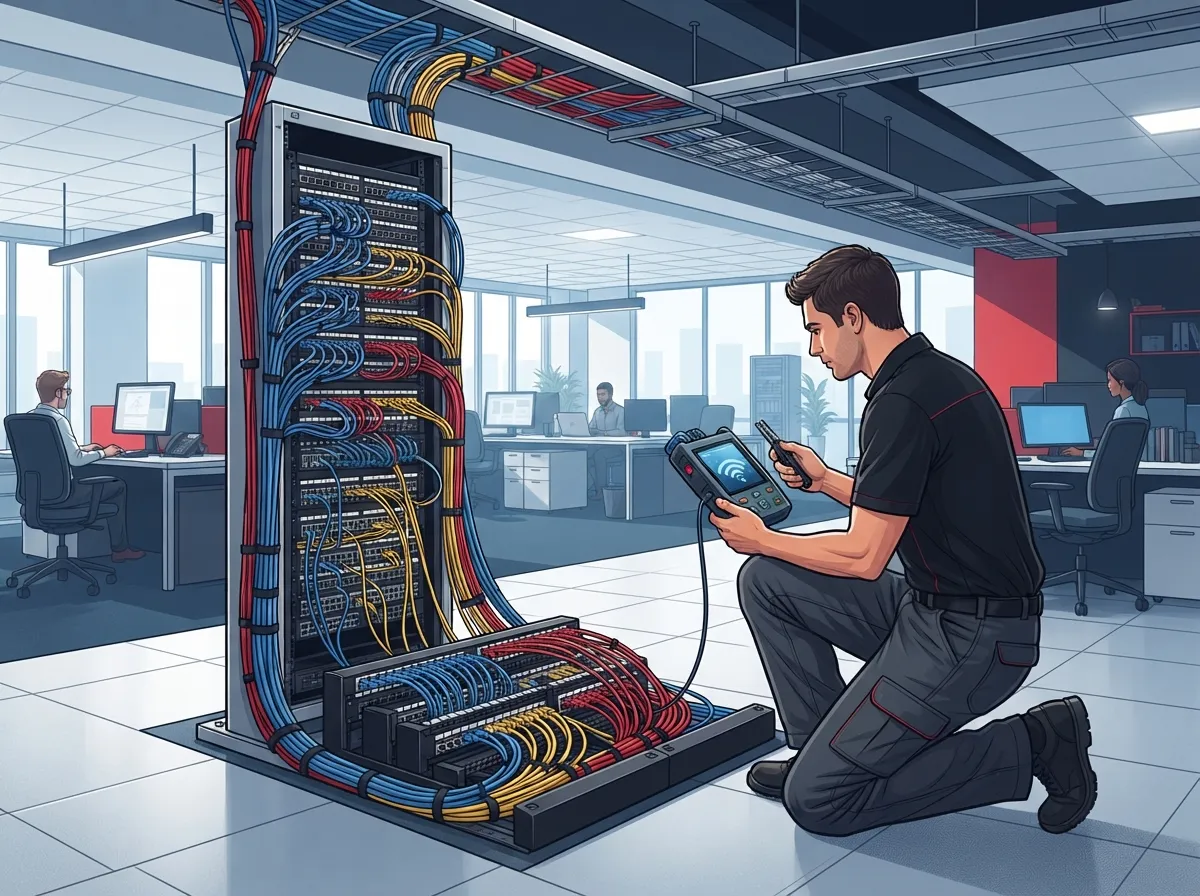 cabling audit for existing office