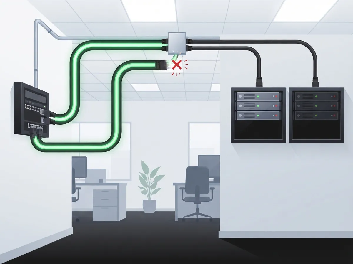 cabling redundancy for offices