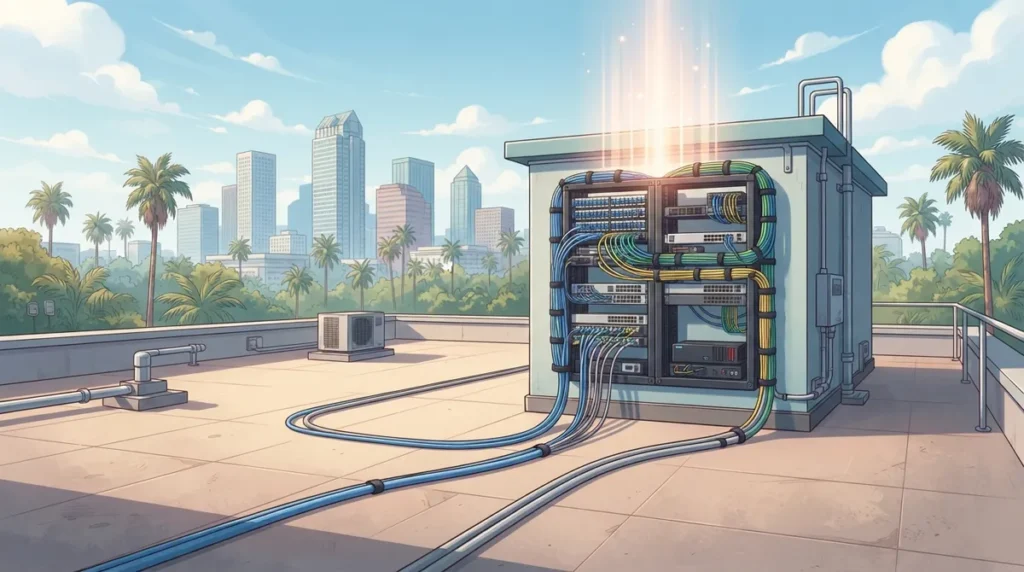 How to Build Telecommunications Infrastructure in Tampa