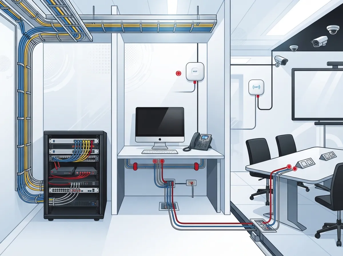 tech startup cabling needs
